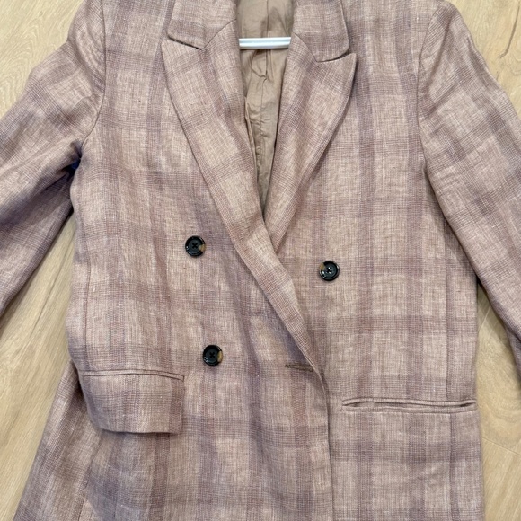 100% Linen Mango Suit (Jacket and Shorts) - Picture 2 of 5